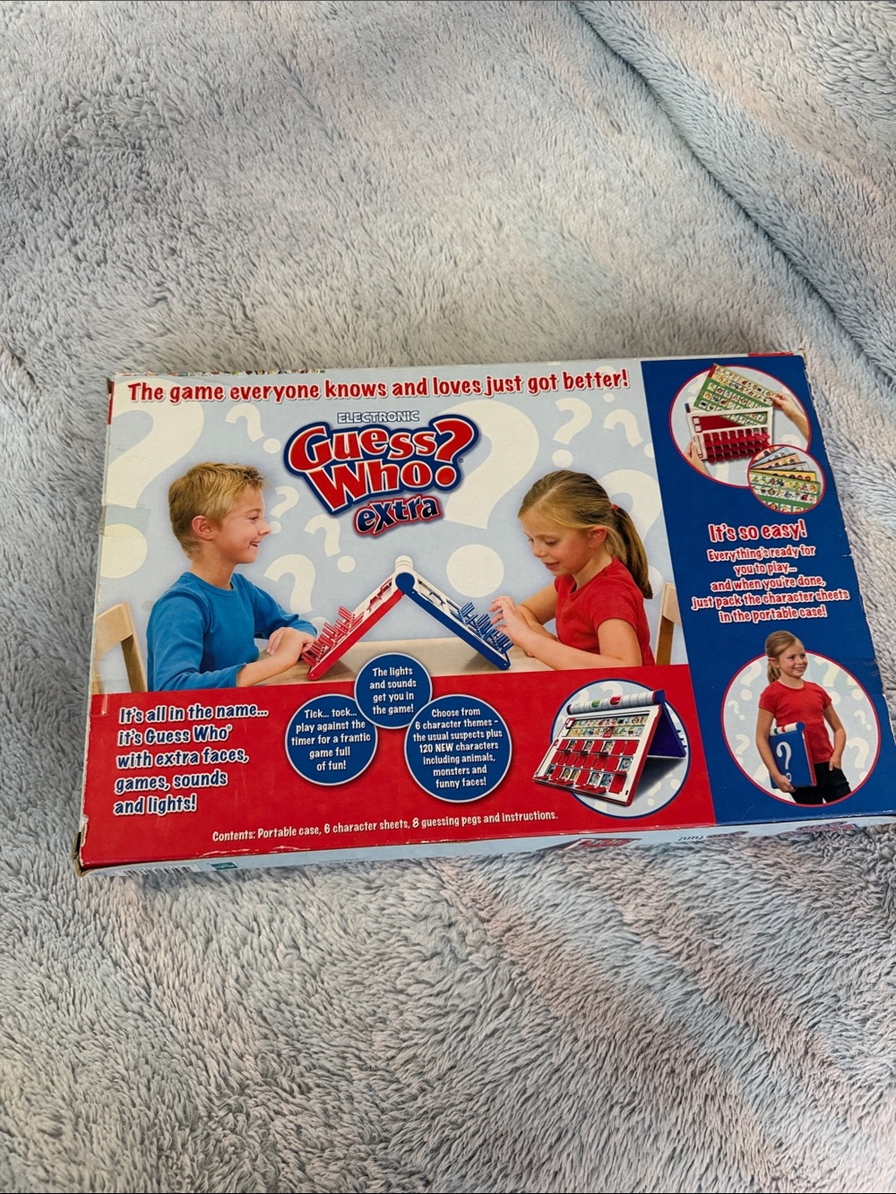Electronic Guess Who? Extra Game - Red & White - Picture 2 of 7
